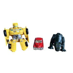 Vintage Lot of Three Collectibles Toys Bumblebee 1953 Cadillac 2 Door